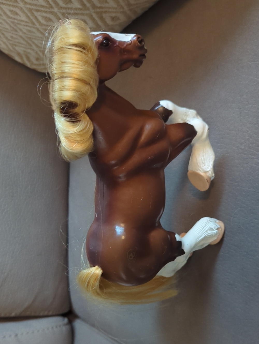 Vintage 1996 Empire CC Clydesdale Toy Horse
